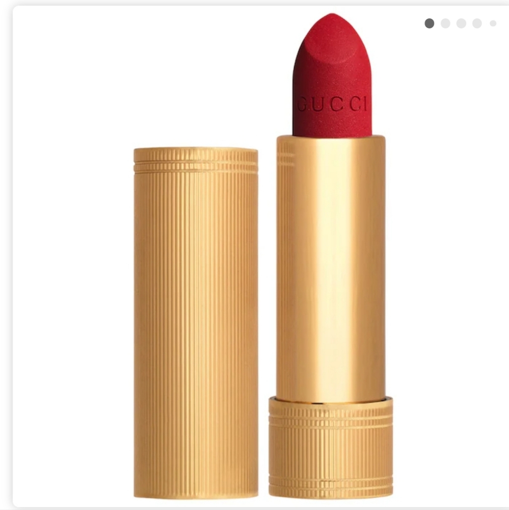 Last one... Gucci Goldie Red Matte Lipstick Nib retail $47